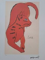 Warhol litográfia erdetigazolással!