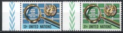 ENSZ 0177  (New York) Mi 299-300 postatiszta    2,00 Euro