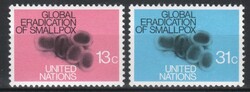 ENSZ 0164  (New York) Mi 318-319 postatiszta    0,80 Euro