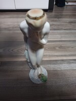 Herendi porcelán akt királylány a békával