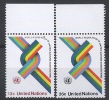 ENSZ 0158  (New York) Mi 293-294 postatiszta  0,80 Euro