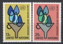 ENSZ 0159  (New York) Mi 305-306 postatiszta  0,80 Euro