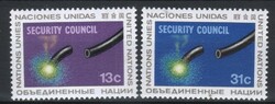 ENSZ 0178  (New York) Mi 307-308 postatiszta    0,80 Euro