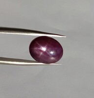 Rubin, csillagrubin 11,3 ct, 8,3x7x3,6 mm (3461) caboshon