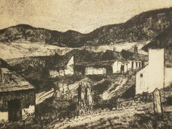 Bencze László (1907-1992) : Faluszél