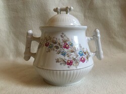 Antik porcelán cukortartó