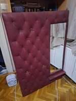 Vintage,retro előszoba fal tükörrel