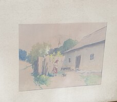 Neogrády Antal aquarell