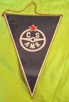 1972-es  évekbeli Csehszlovák  Automobilklub, CS AMK, sport zászló, hibáhibátlan állapotban, 36 x 25