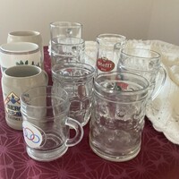 Beer mugs, glasses - 10 pieces in a pack