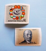 (Z) 1957.  Nagy Októberi Szocialista Forradalom IV.** - (Kat.: 300.-) - LEÍRÁS!!!
