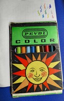 Pevdi Color retró filc tollak eredeti dobozban