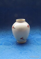 Kőbányai porcelán váza - magassága 8 cm (po-2)