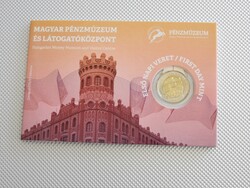 2022 Pénzmúzeum Látogatóközpont elsőnapi sorszámos veret 100 Ft bliszterben