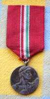 Kitüntetés Háborús Horthy korszak Szalagon T1-2 1928
