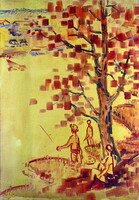 Vincze Győző (1925 - 2001) HORGÁSZOK ŐSSZEL