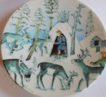 Arabia fali tálka - Andres Alaristo rajza - 12 cm