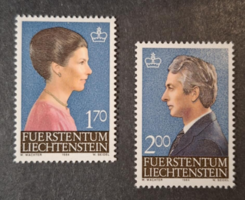 1984. LIECHTENSTEIN - Hans Adam Koronaherceg és Marie - postatiszta  (V-462.)