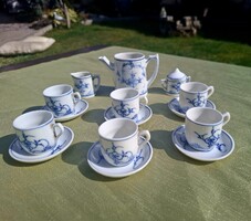 Baba, játék, porcelán teás vagy kávés készlet babaházba - jelzetlen