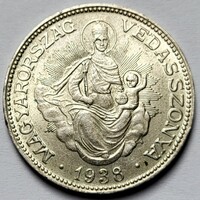 Ezüst 2 Pengő 1938