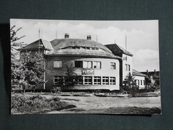 Képeslap,Karcag,Posta látkép,részlet ,1962-