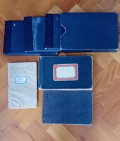 Magyar dalok kottagyűjteménye, kb 1100 db, 1930-as évekből, 5 album