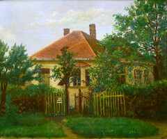 Bay Alajos (1864 - 1935) KERTKAPU TAVASSZAL