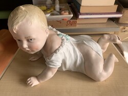 "PIANOBABA"1870-1915-GEBR .HAUBACH-biszkvit porcelán