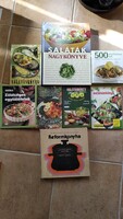 Saláták, vegetáriánus konyha - KÖNYVCSOMAG (42.)