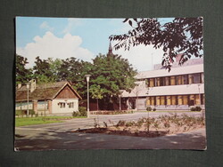 Képeslap,Kiskőrös,Petőfi szülőháza,emlékbélyegzés, látkép,részlet, 1975-