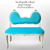 Neobarokk stílusú pad vintage  értelmezésben