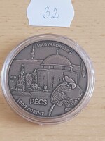 3000 FORINT 2024 Baranya vármegye, Pécs „Hazai vármegyék és vármegyeszékhelyek” 32.