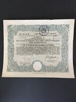 Magyar Királyi Állami Pénztárjegy 2000 Korona 1918.