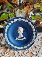 Angol Wedgwood porcelán dísztányér-ékszertartó