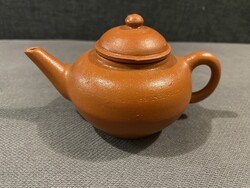 FINOM VINTAGE KÍNAI YIXING ZISHA AGYAG MINI KERÁMIA KIÖNTŐ!