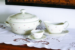 Thomas Ivory Bavaria, csontszínű tálalókészlet. Hamisítatlan vintage darabok. Ár egyben értendő.