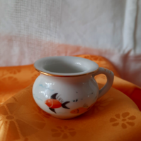 Aquincumi porcelán  mini csésze, Balatoni emlék