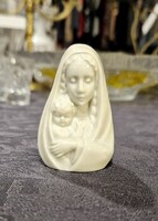 Metzler&Ortloff porcelán Madonna szobor 6 cm