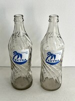 2db retro, vintage "Extra" üdítős, üdítőitalos üveg, palack