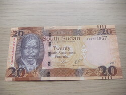 20   Pound     2017    Dél -  Szudán