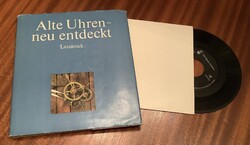 Óragyűjtőknek! Német órásmester és óragyűjtő könyve 1981-ből, hanglemez melléklettel