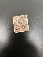 1889-98 24 kr bélyeg-o-