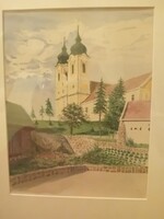 Tihany c.akvarell