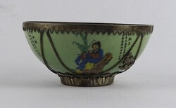 1T839 Antik távol-keleti porcelán tál