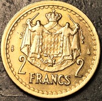 Monaco 2 frank, ND (1945)