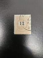 1889-98 12 kr bélyeg-o-