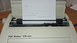 Topwriter TW-150 elektromos írógép