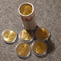 2003 Deák 20 Ft forint UNC rolniból verdefényes MŰANYAG KAPSZULÁBAN olcsó postával!