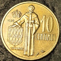 Monaco 10 centime, 1962.