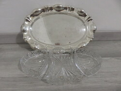 Dianás ezüst tálca, asztalközép